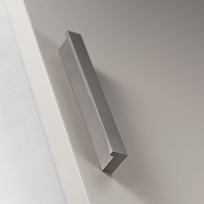 Solid Brass Door Handles Modern Fashion Grey Cabinet and Drawer Hardware Pulls