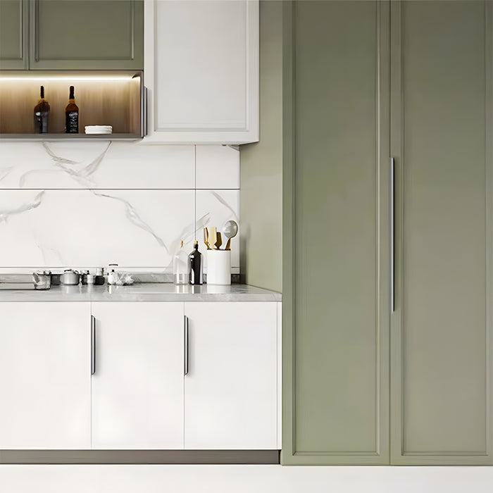 Modern Metal Invisible Cabinet Edge Pulls