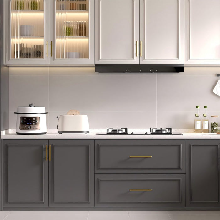 Brushed Gold Euro Style Cabinet Handles