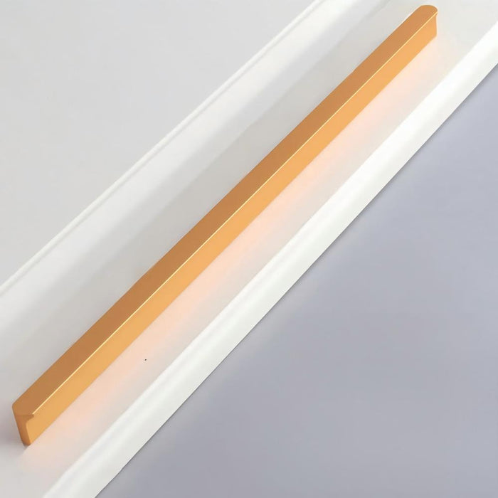 Modern T-shaped Rounded Corner Long Cabinet Handles