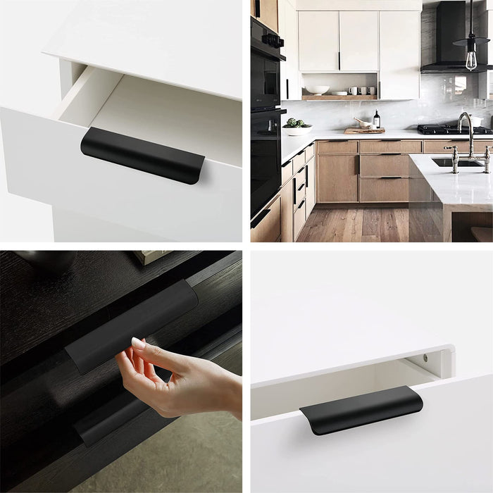 File Finger Pull Modern Cabinet Finger Pulls