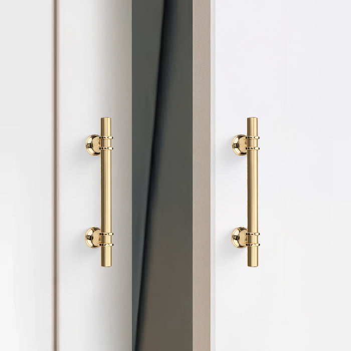 Gold Luxurious Zinc Alloy Europe Style Drawer Pulls