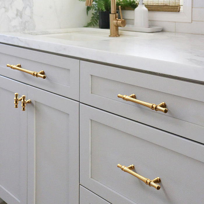 Goldenwarm Apartment Gold Kitchen Cupboard Cabinet Drawer Handles Goldenwarm Apartment Gold Kitchen Cupboard Cabinet Drawer Handles