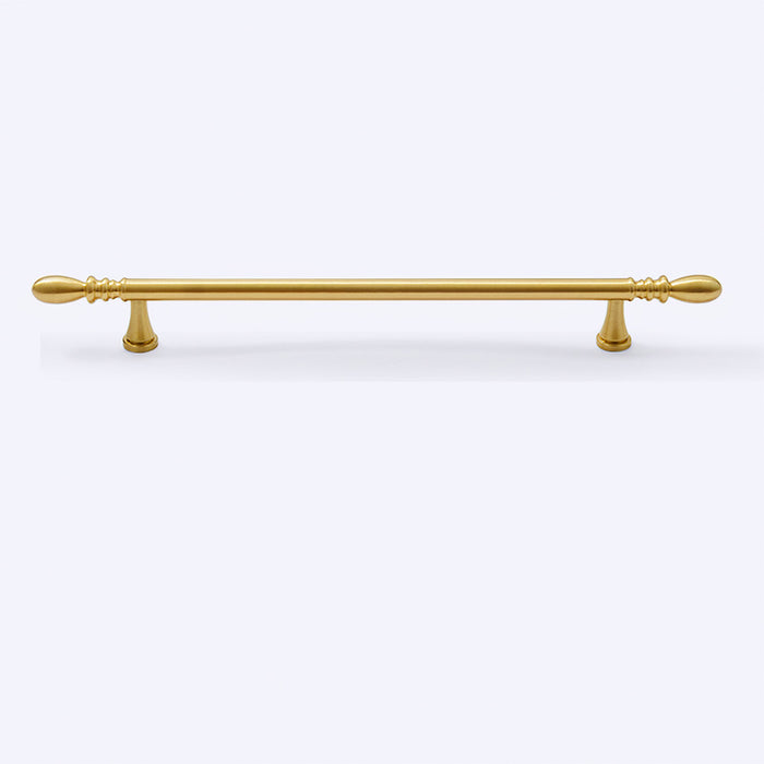 Modern Brass T-Bar Cabinet Handles