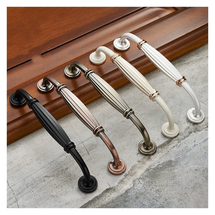 retro dresser handles Goldenwarm Cabinet Handles Vintage Drawer Pulls Copper Cabinet Hardware