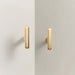Modern Zinc Alloy T Bar Knobs & Grooved Bar Cabinet Pulls
