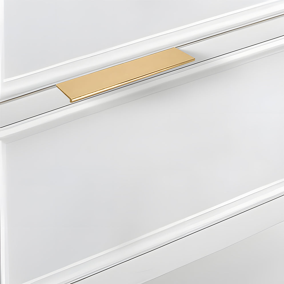 Goldenwarm Cabinet Edge Pull Modern Cabinet Handles Kitchen Cabinet ...