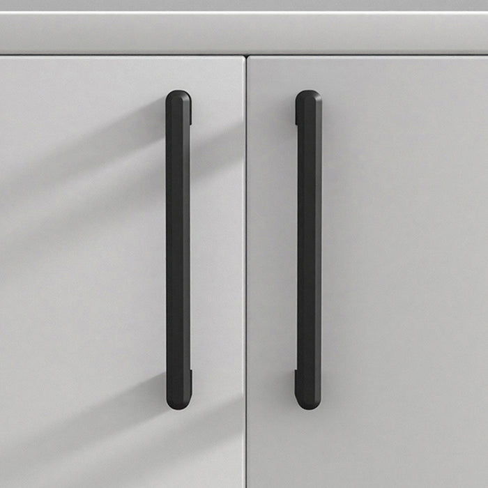 Simple Zinc Alloy Kitchen Cabinet Handles