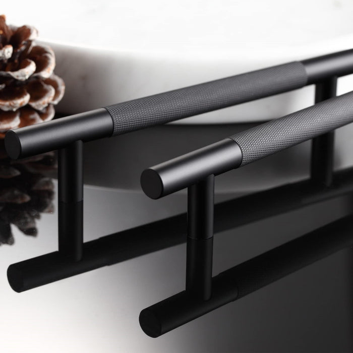 Modern Aluminum Alloy Bow Pulls Kitchen Bedroom Drawer Pulls