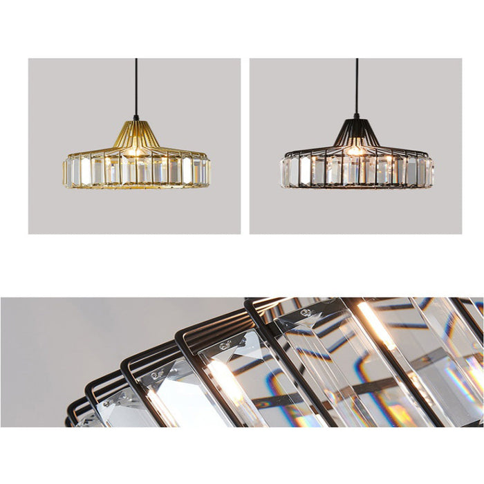 Industrial Metal Lantern Pendant Light