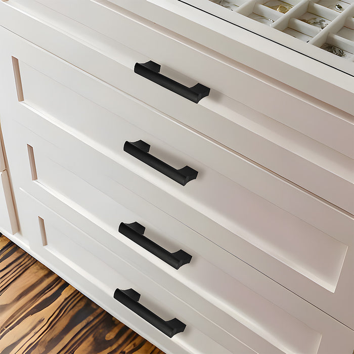 Kitchen simple black door pull cabinet handles | Goldenwarm Kitchen simple black door pull cabinet handles | Goldenwarm