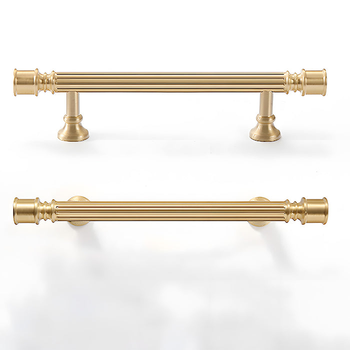 Antique Art Deco Brass Cabinet Knobs and Pulls