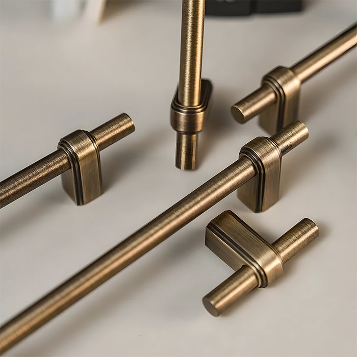 French Brass Wardrobe Cabinet Handles