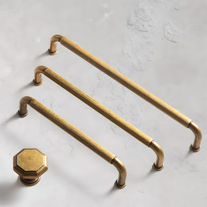 Antique Bronze Solid Brass Cabinet Pulls and Knobs
