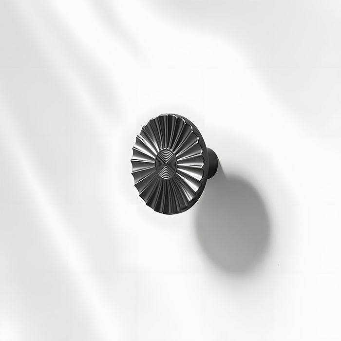 Antique Sunburst Half Circle Cabinet Pulls