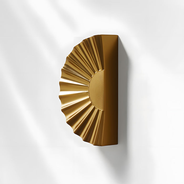 Antique Sunburst Half Circle Cabinet Pulls
