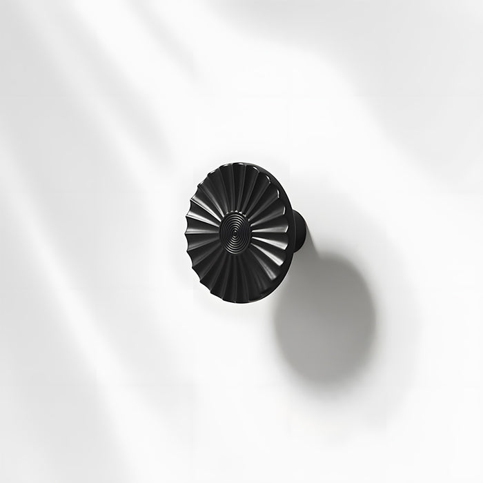 Antique Sunburst Half Circle Cabinet Pulls