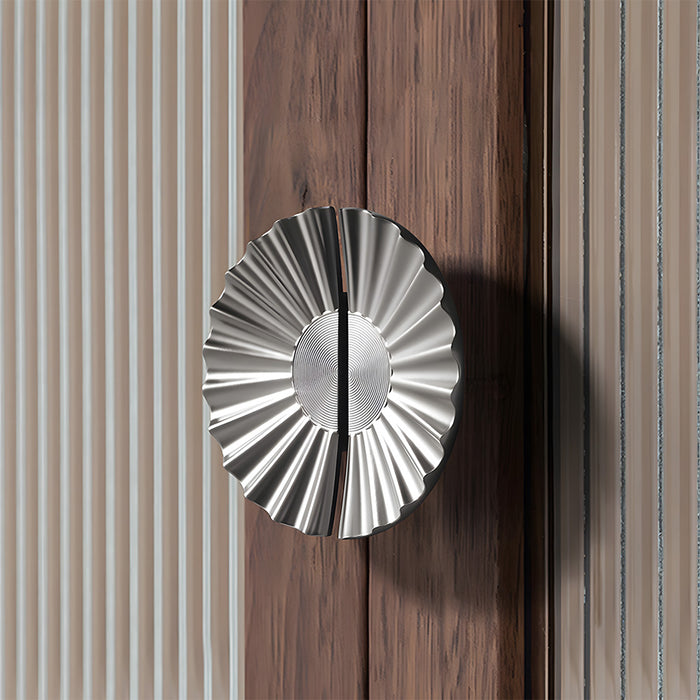 Antique Sunburst Half Circle Cabinet Pulls