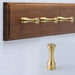 Modern Solid Brass Wall Mounted Wall Pegs
