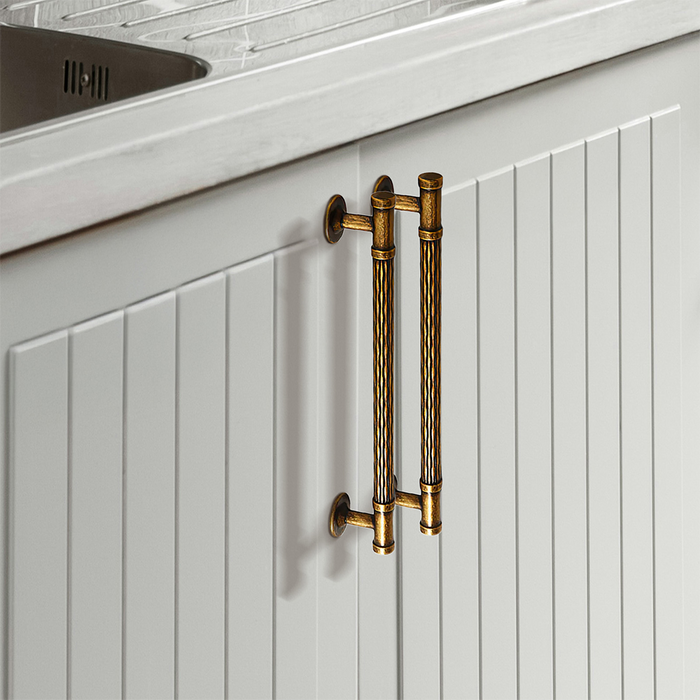 Fashionable Textured Zinc Alloy Cabinet Handles