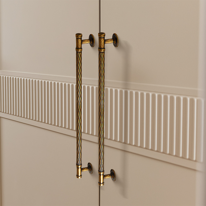 Fashionable Textured Zinc Alloy Cabinet Handles