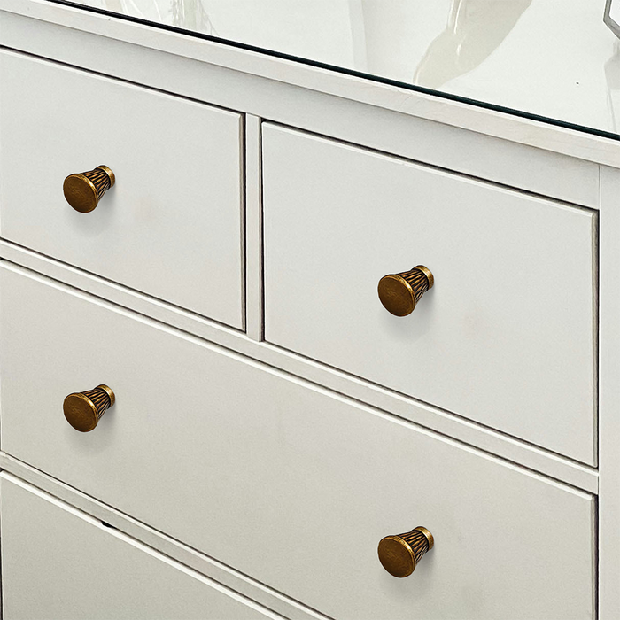 Fashionable Textured Zinc Alloy Cabinet Handles