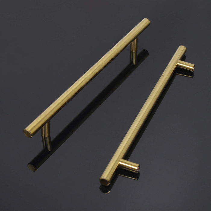20/30/50 Pack Round Cabinet Pulls Euro Style Black Bar Pull For Kitchen