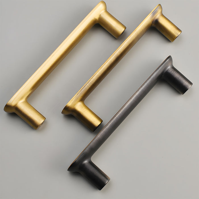 Modern Solid Brass Cupboard Drawer Pulls