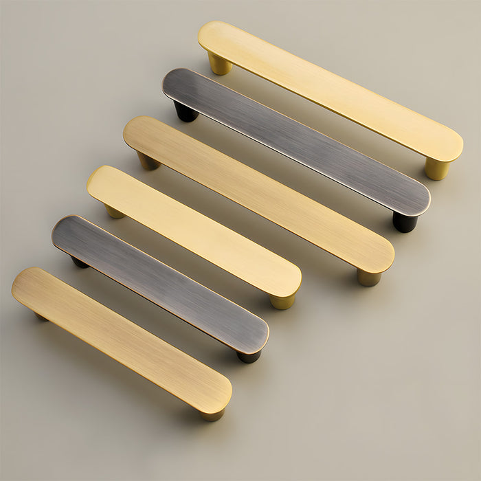 Modern Solid Brass Cupboard Drawer Pulls
