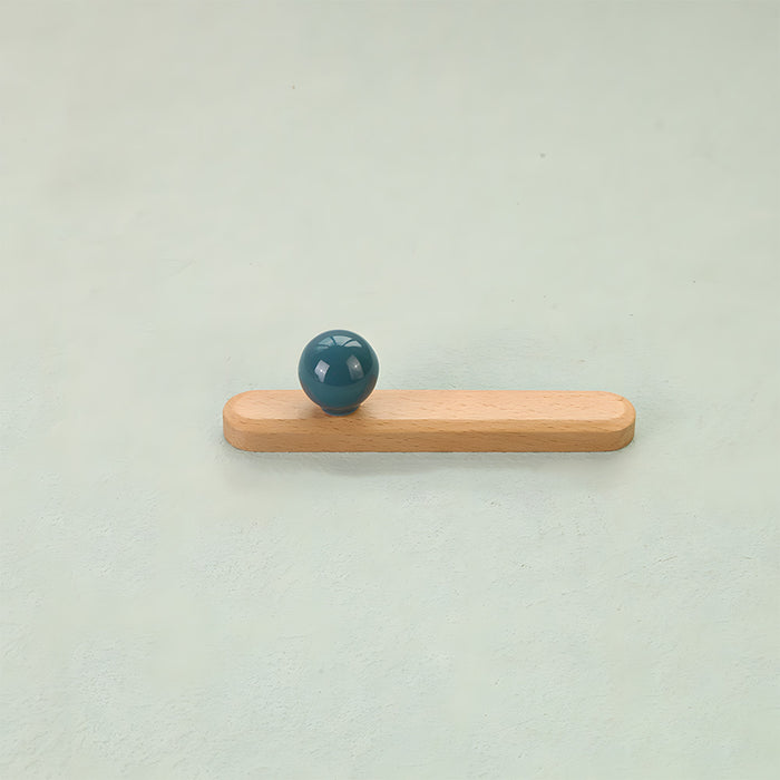 Cute Wooden Cabinet Handles with Sphere Ball Knobs