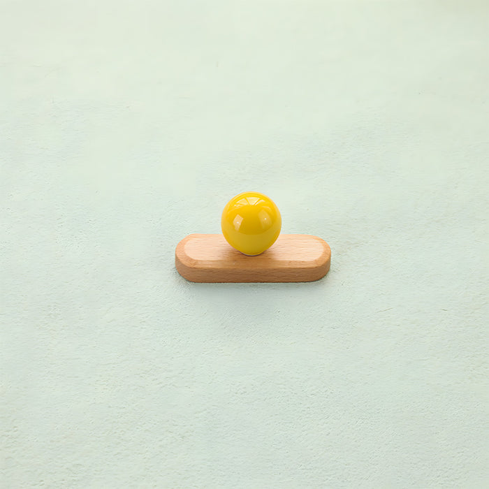 Cute Wooden Cabinet Handles with Sphere Ball Knobs