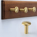 Modern Solid Brass Wall Mounted Wall Pegs