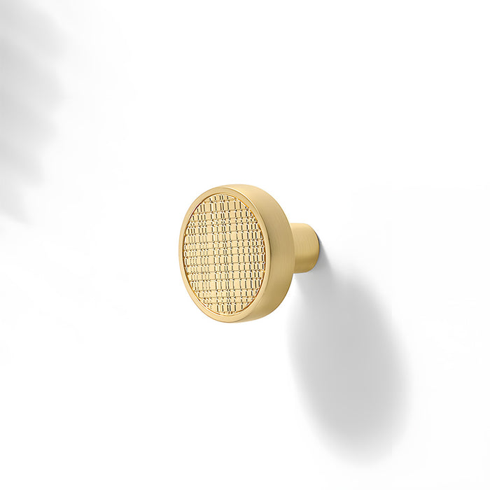 Decorative Textured Knurled Kitchen Cabinet Pulls