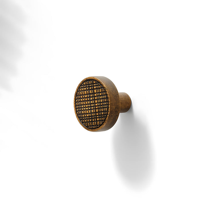 Decorative Textured Knurled Kitchen Cabinet Pulls