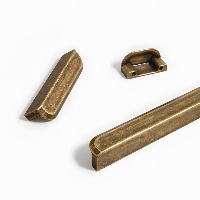 Elegant Bronze Brass Drawer Handles