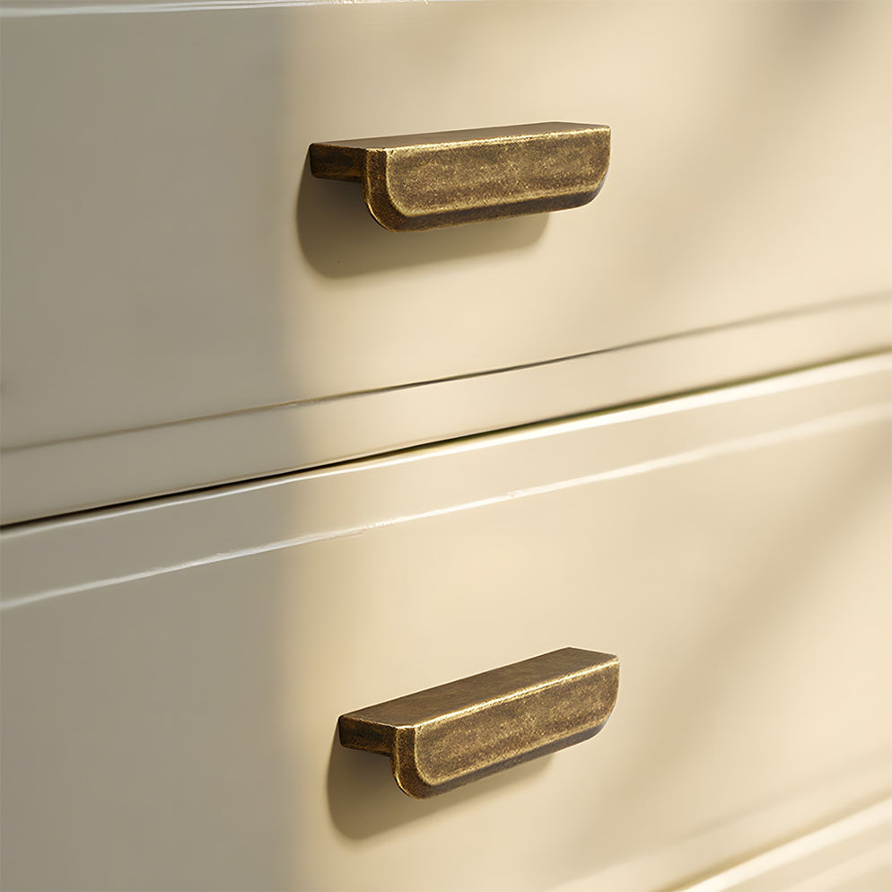 Elegant Bronze Brass Cabinet Pulls Luxury Drawer Handles | Goldenwarm