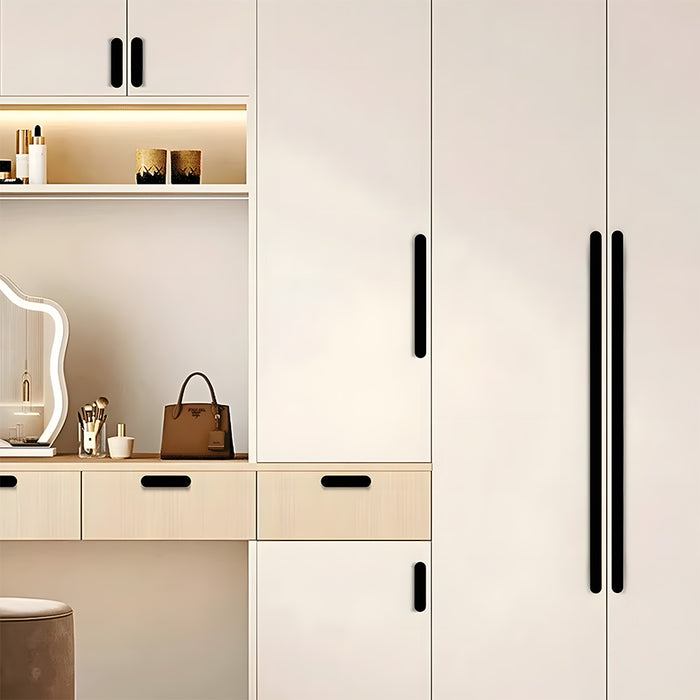 Elegant Hidden Dresser Drawer Finger Edge Handles