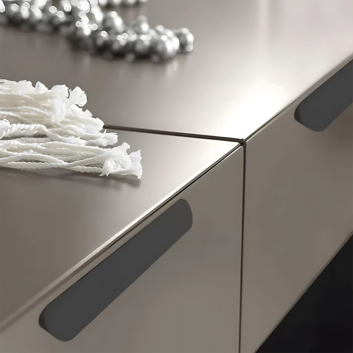 Elegant Hidden Dresser Drawer Finger Edge Handles