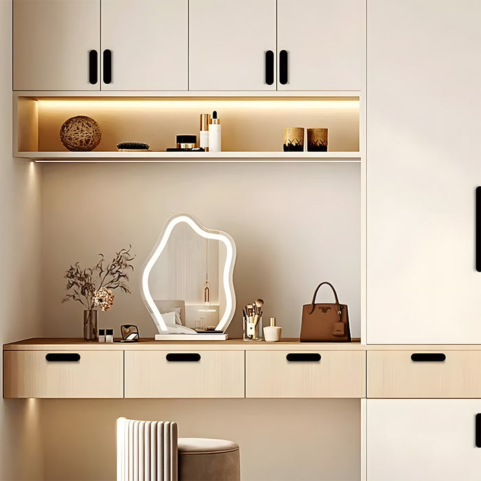 Elegant Hidden Dresser Drawer Finger Edge Handles