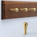 Modern Solid Brass Wall Mounted Wall Pegs