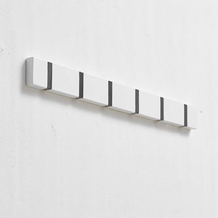 Foldable Bamboo Coat Rack Wall Hooks