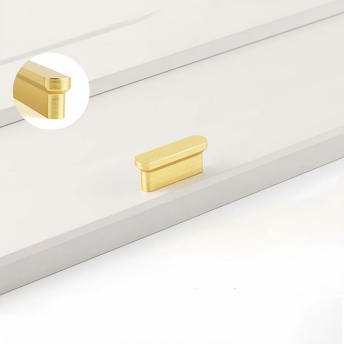 Modern Solid Round Head Kitchen Cabinet Handles
