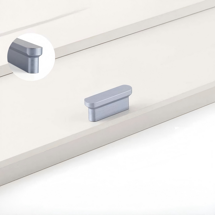 Modern Solid Round Head Kitchen Cabinet Handles