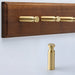 Modern Solid Brass Wall Mounted Wall Pegs