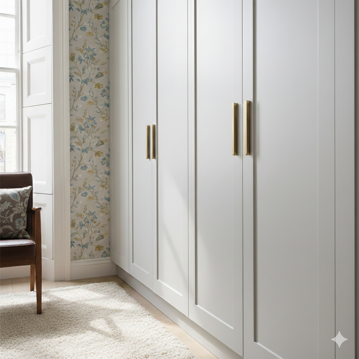 Vintage Bronze Brass Kitchen Cabinet Handles