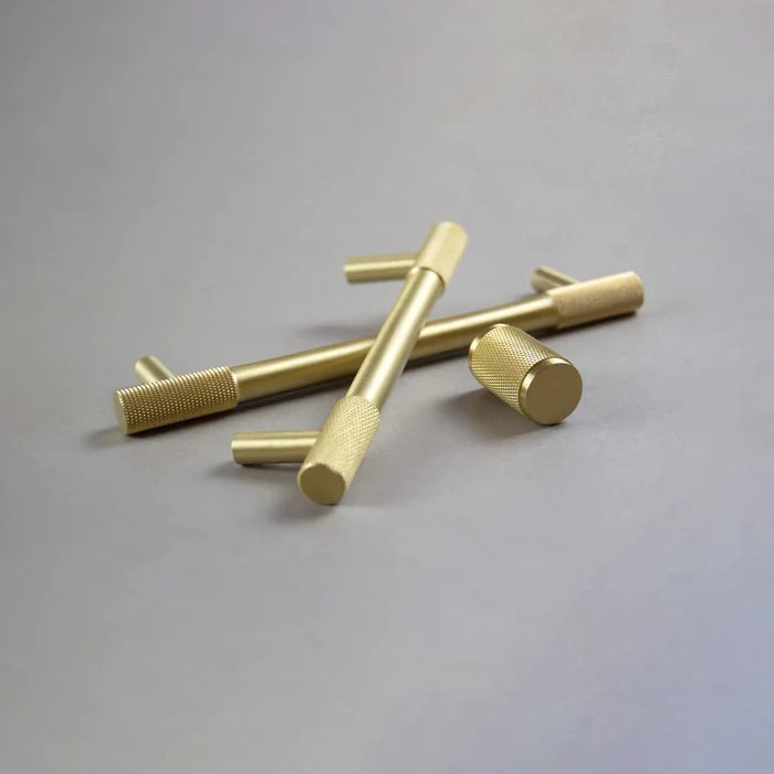 Stylish Simple Golden Threaded Cabinet Handles