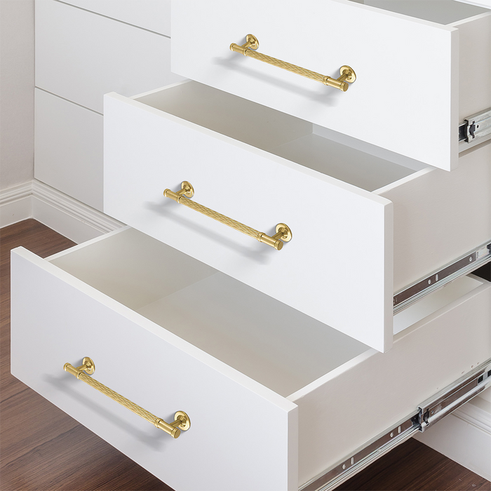 Fashionable Textured Zinc Alloy Cabinet Handles