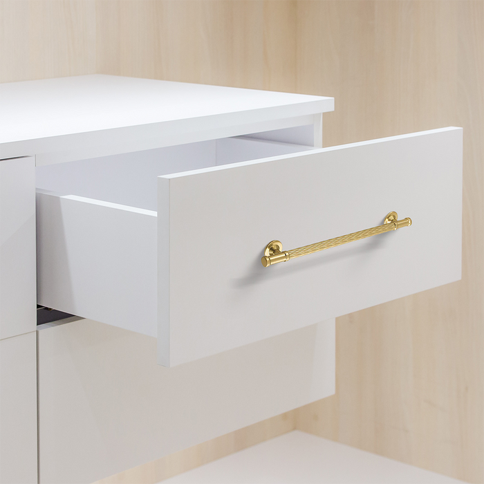 Fashionable Textured Zinc Alloy Cabinet Handles