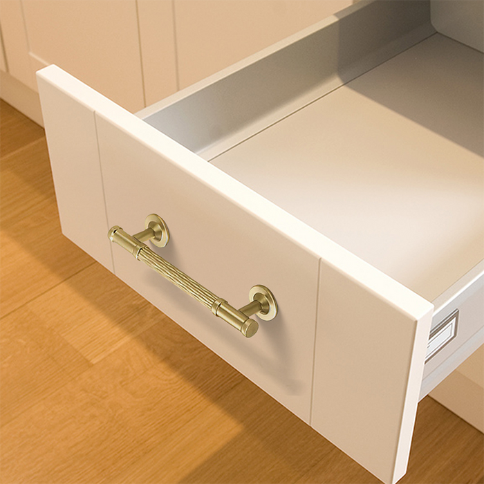 Fashionable Textured Zinc Alloy Cabinet Handles