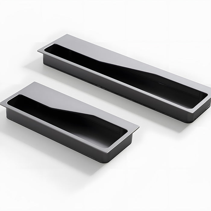 Stylish Rectangular Recessed Hidden Drawer Handles